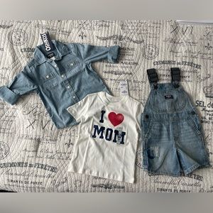 Oshkosh boys’ bundle NWT